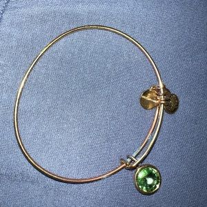 August birthstone bracelet
